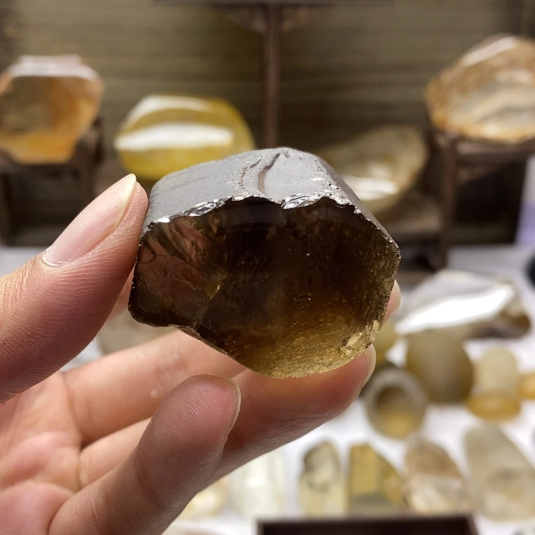 水晶珠宝半成品未镶嵌原石