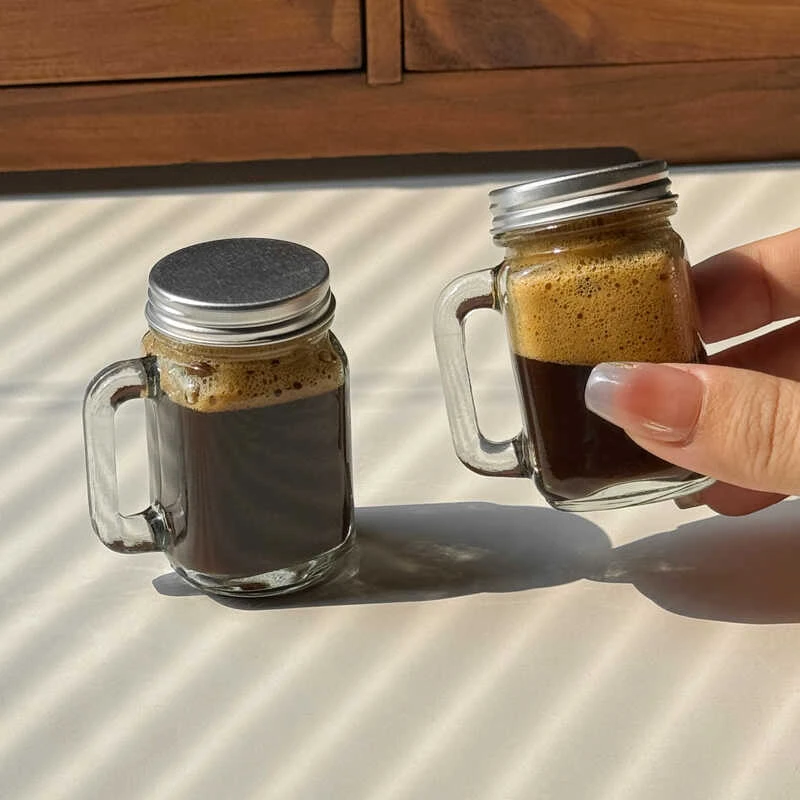 迷你密封瓶小酒瓶小号茶叶罐咖啡液分装瓶浓缩便携玻璃蜂蜜小瓶子