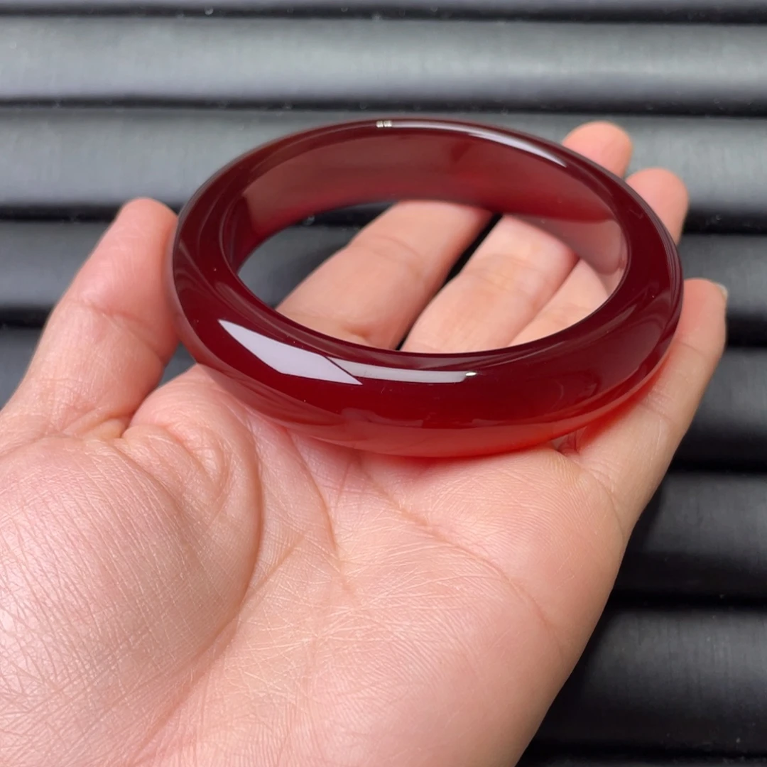 玛瑙/玉髓手链未镶嵌紫*花