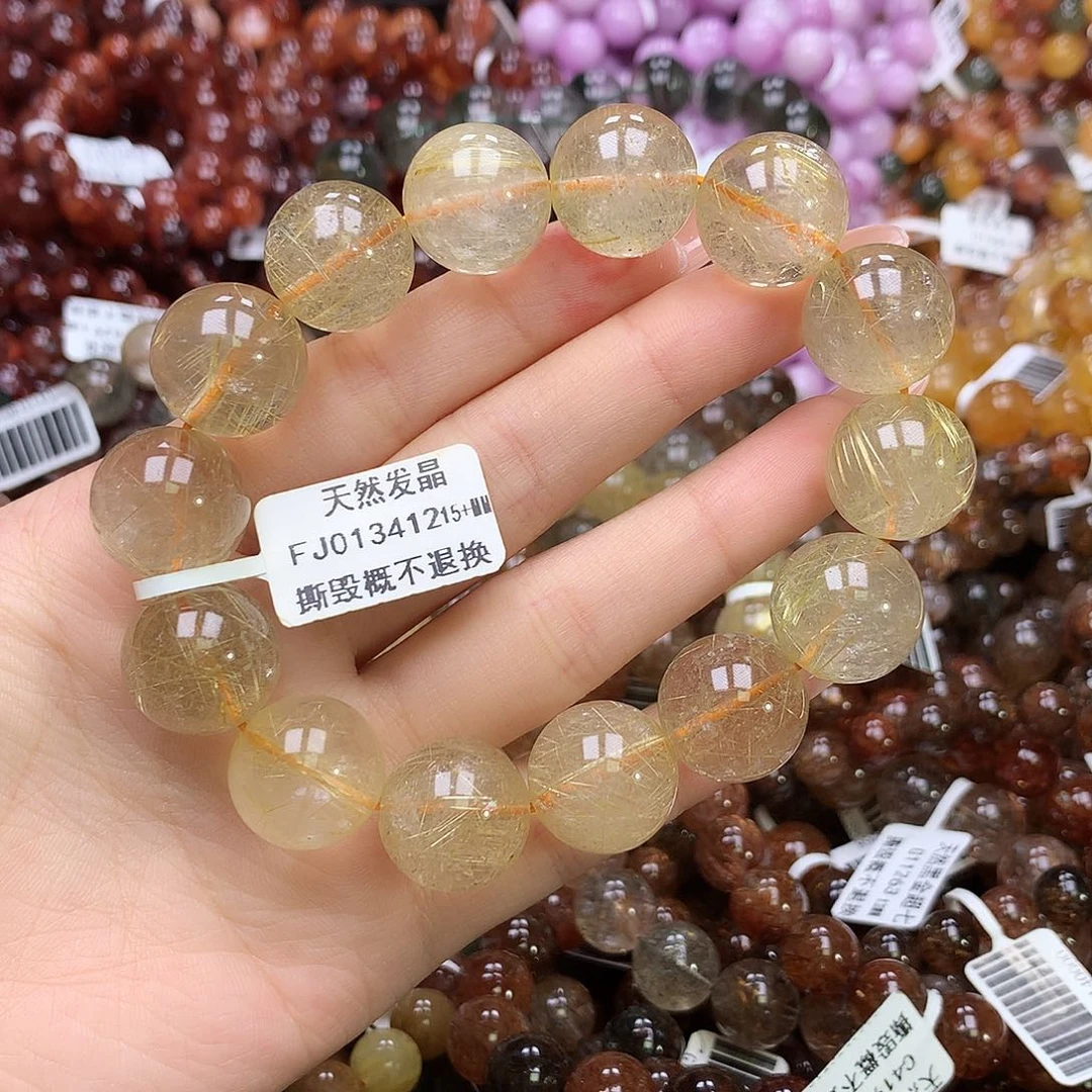 水晶手链未镶嵌，