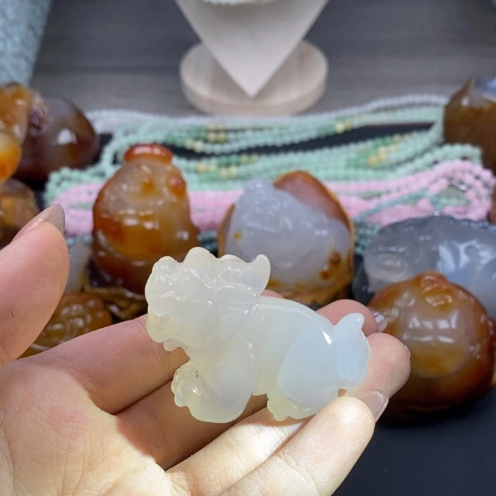 玛瑙/玉髓未镶嵌颈饰玛瑙
