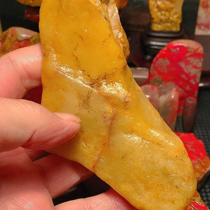 昌化石昌化田黄冻