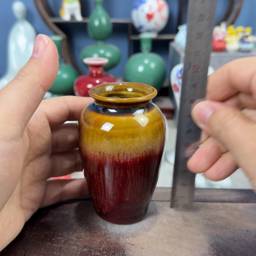 陶瓷手工小花器摆件