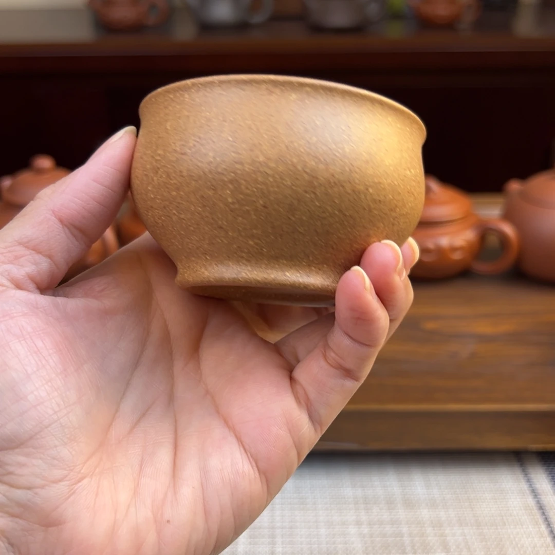 紫砂茶壶杯子段泥90cc