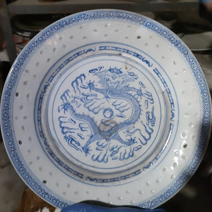 摆件陶瓷盘子碗啥都有