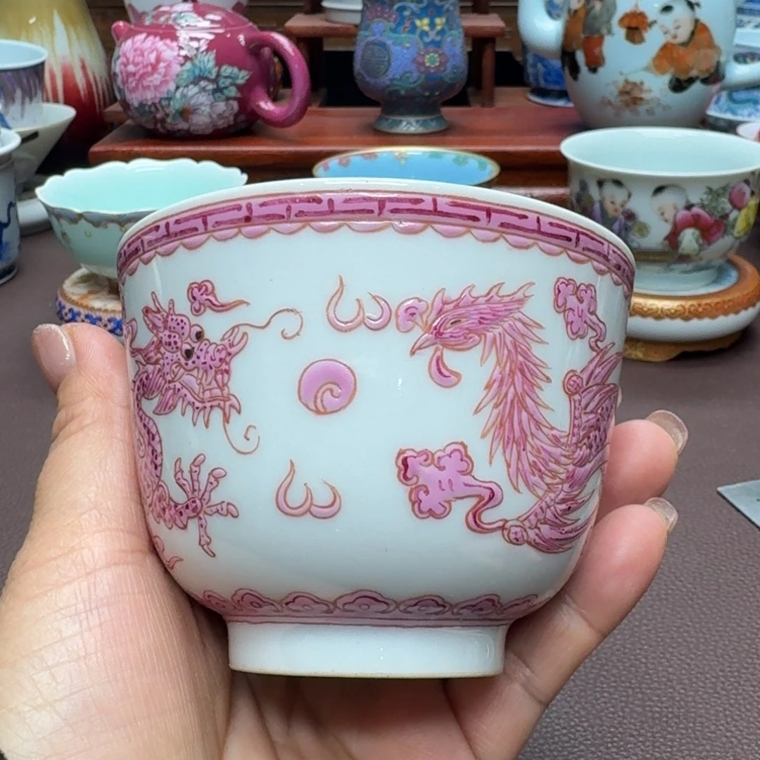 瓷片景德镇仿古手工制作精品展示