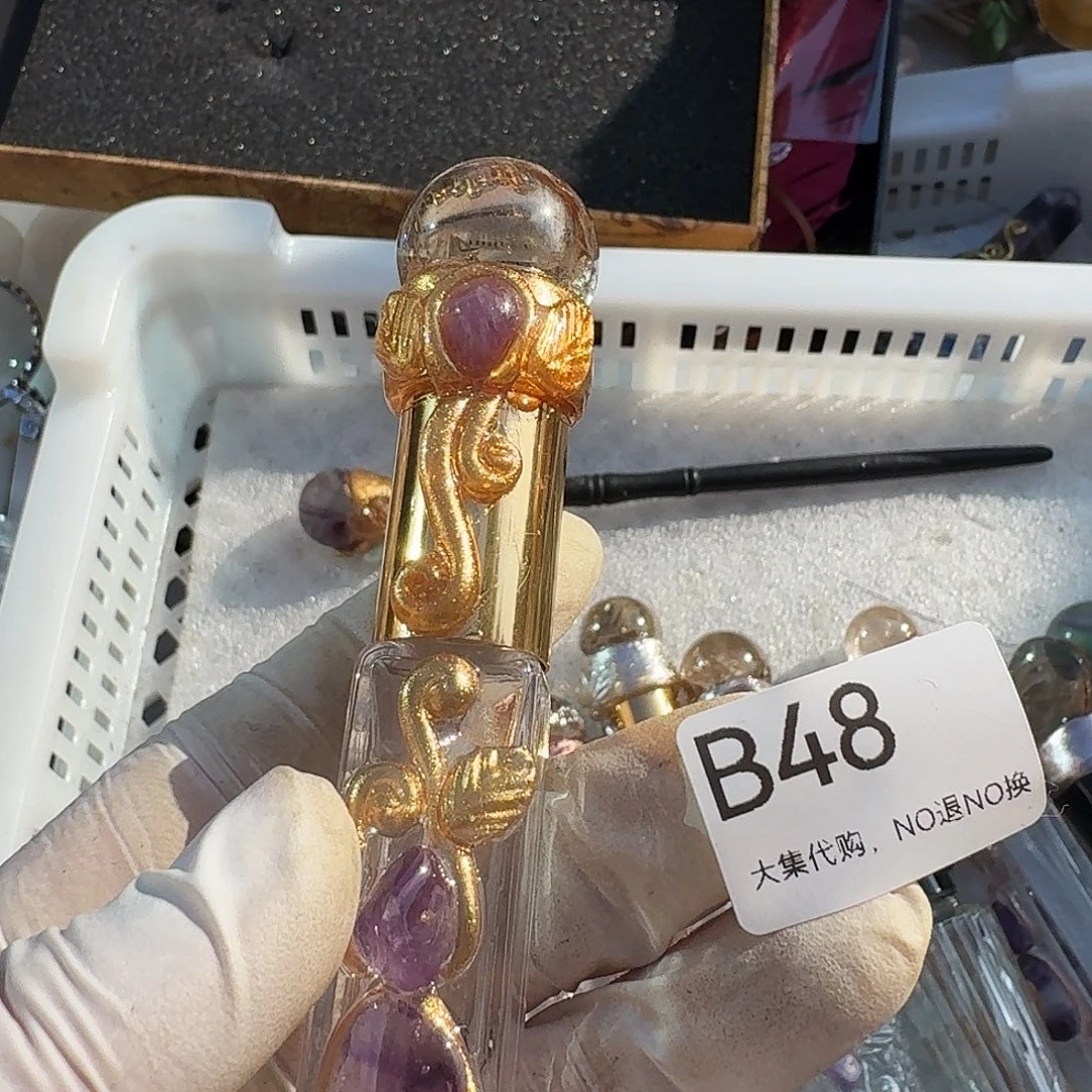 ****a紫晶颈饰未镶嵌48