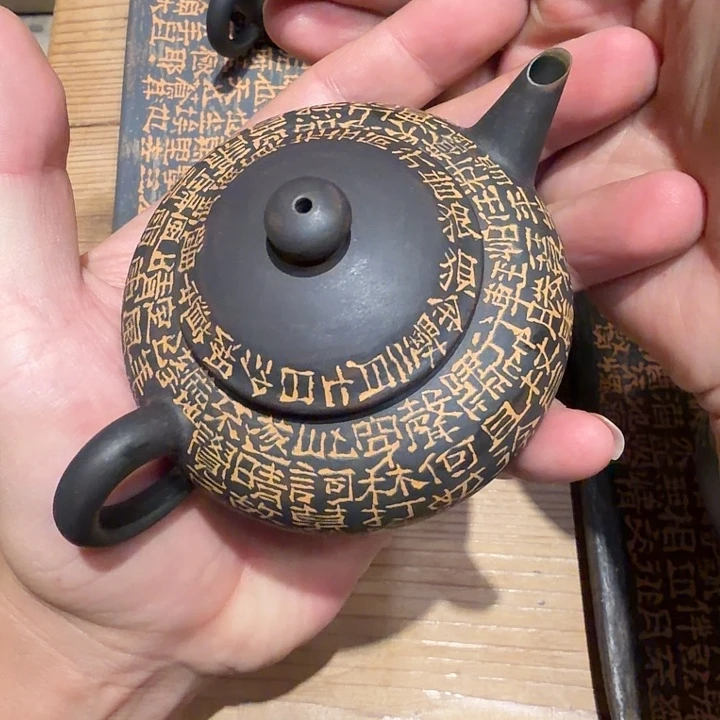 壶建水紫陶全手工