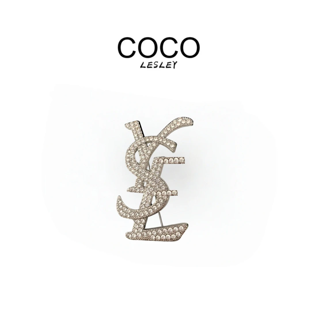 钛钢胸针 【COCO LESLEY】高档时尚精致复古胸针S30