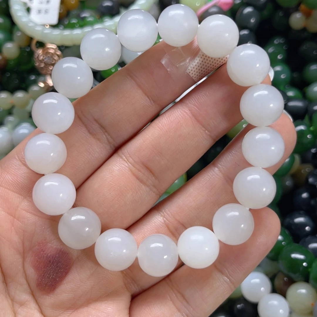 未镶嵌手串和田玉