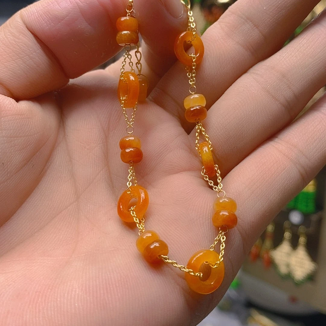 翡翠合金耳饰翡翠