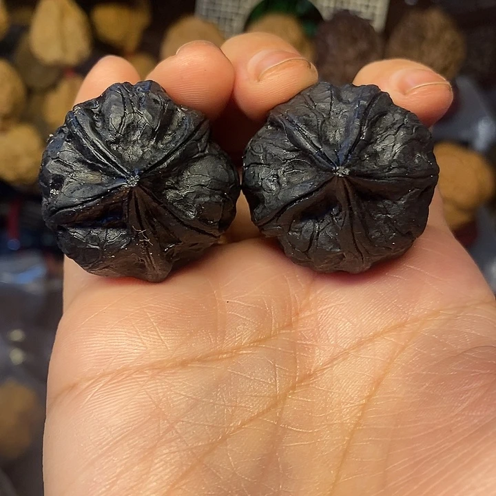 文玩核桃吊坠1紫薇星五棱34