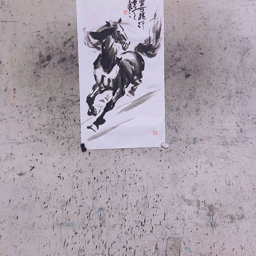 专***柜国画三尺100x50cmcm