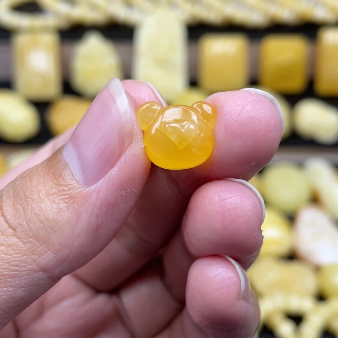 琥珀未镶嵌裸石琥珀蜜蜡