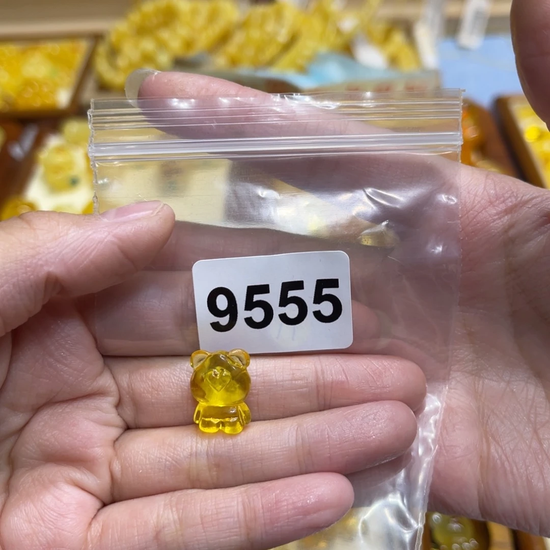 未镶嵌毛衣链琥珀蜜蜡