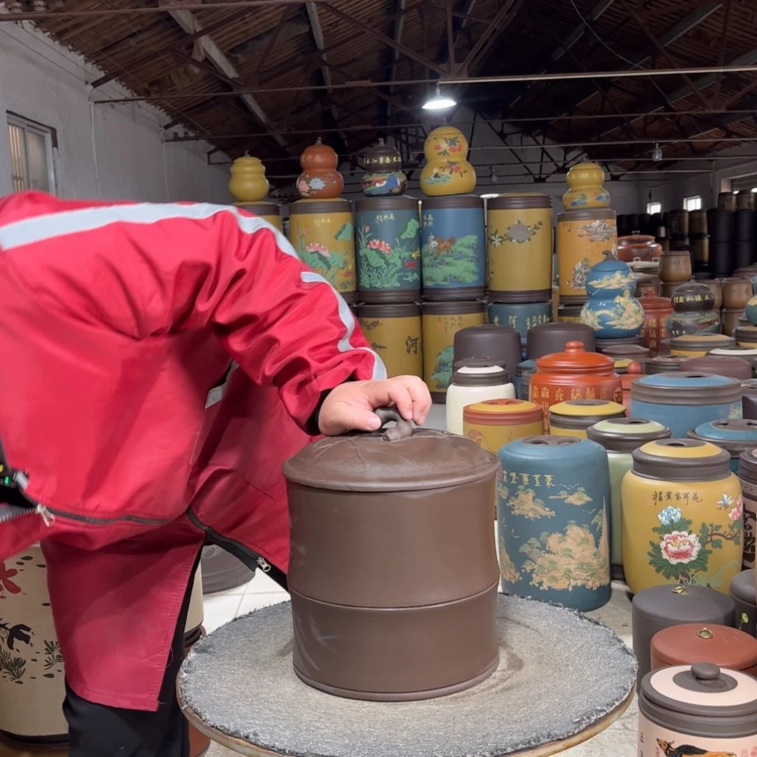 紫砂茶叶罐茶叶罐