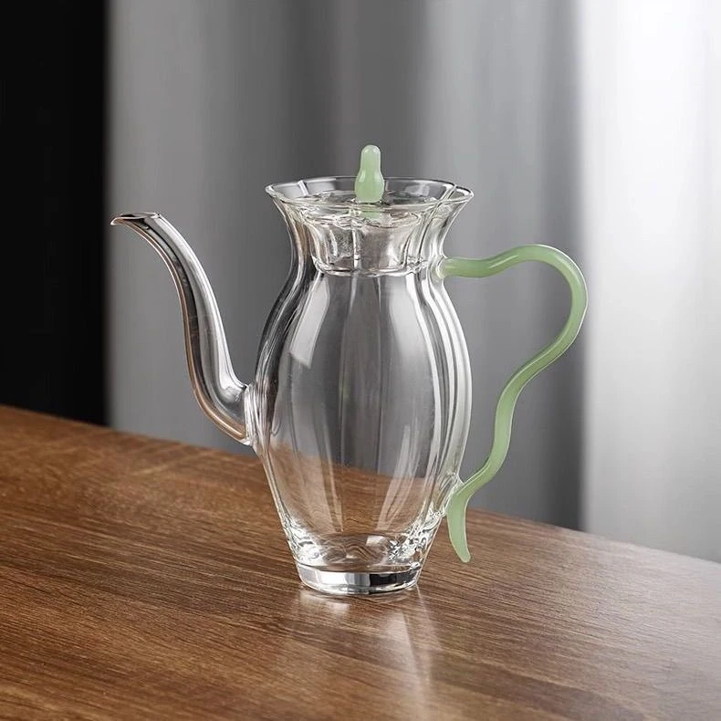 中式玻璃耐热水耐高温专用茶壶电陶炉煮茶茶器家用泡茶壶加热加厚