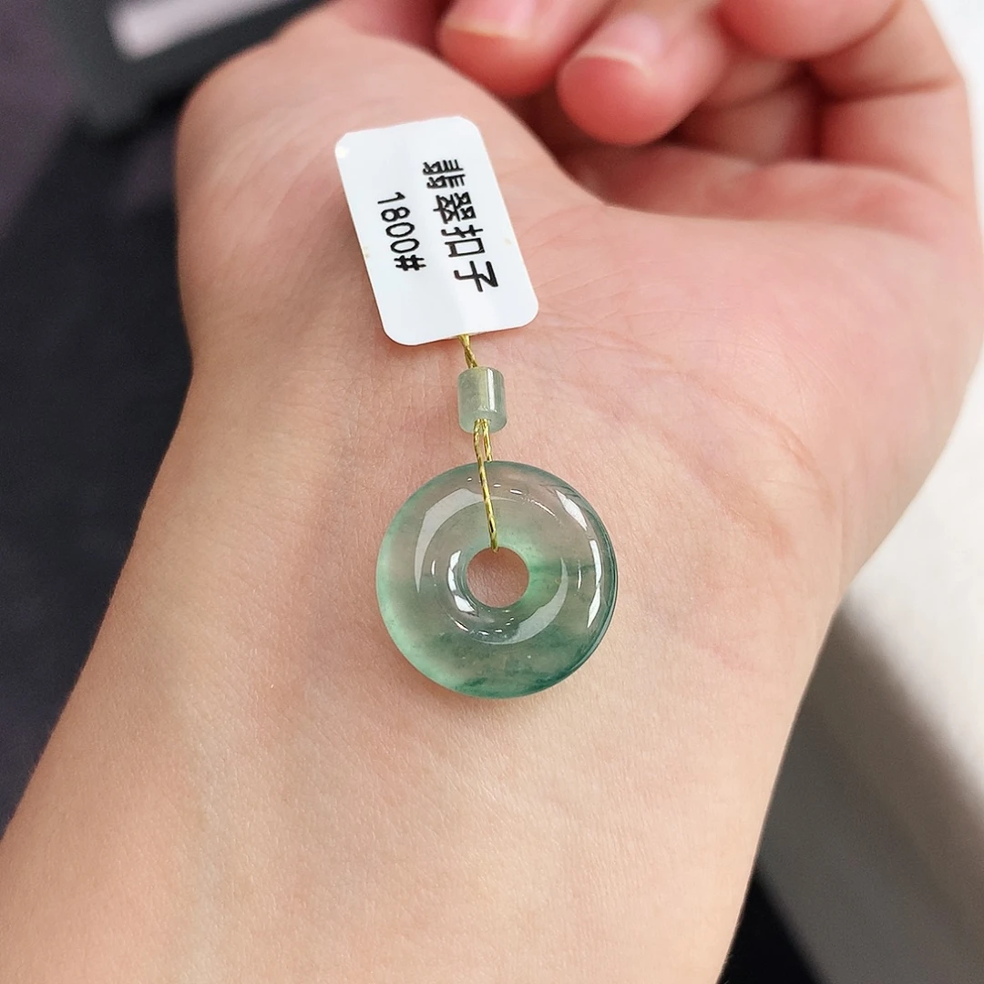 未镶嵌戒指翡翠甜甜圈