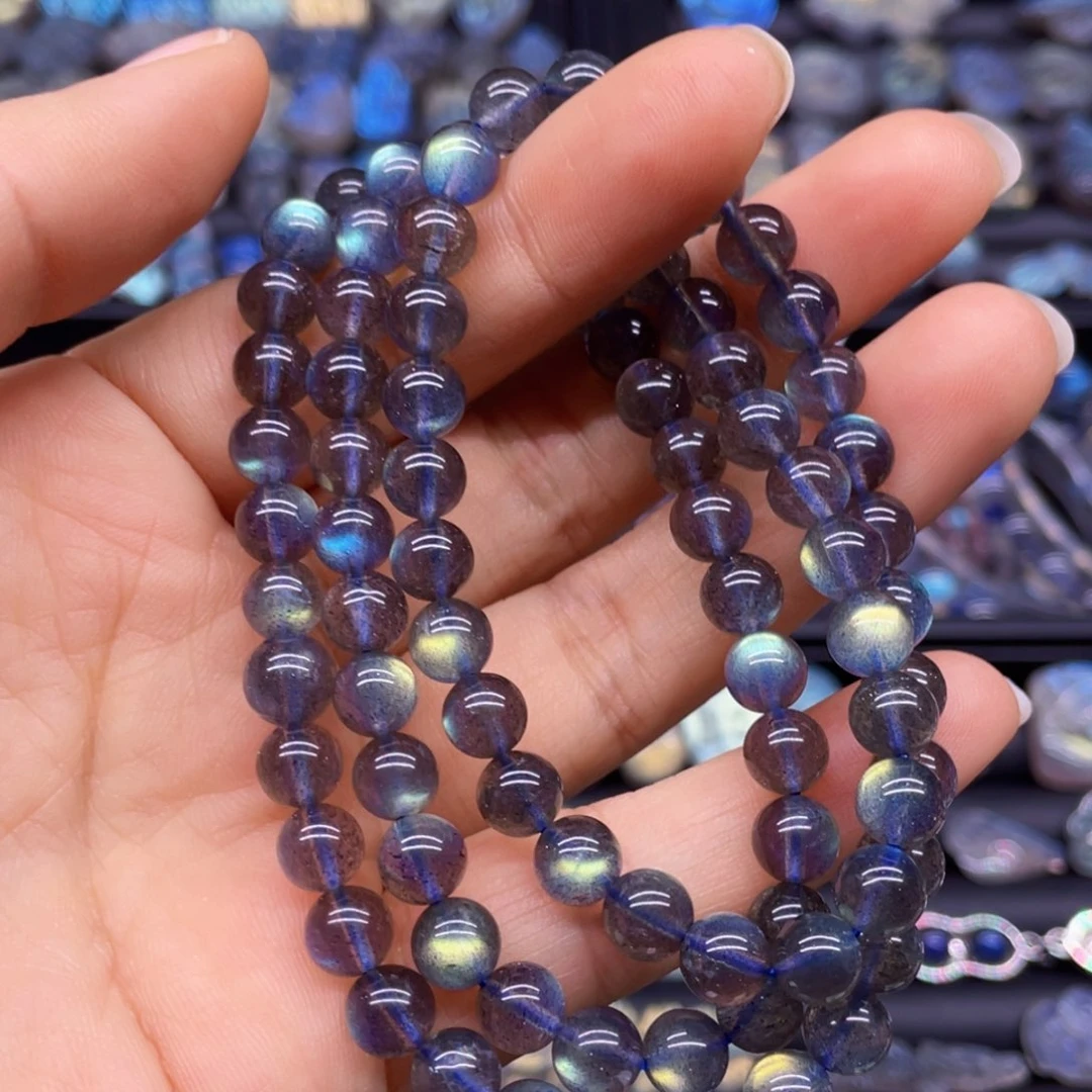 长石手串未镶嵌6.5左右