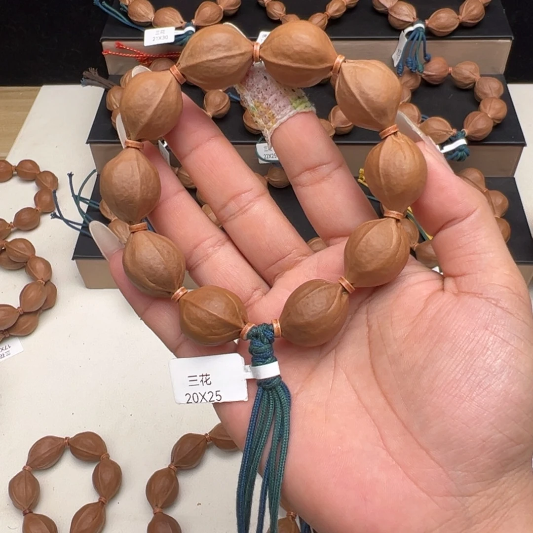 刘****橄榄核手串/手链梅林铁核手串20/25