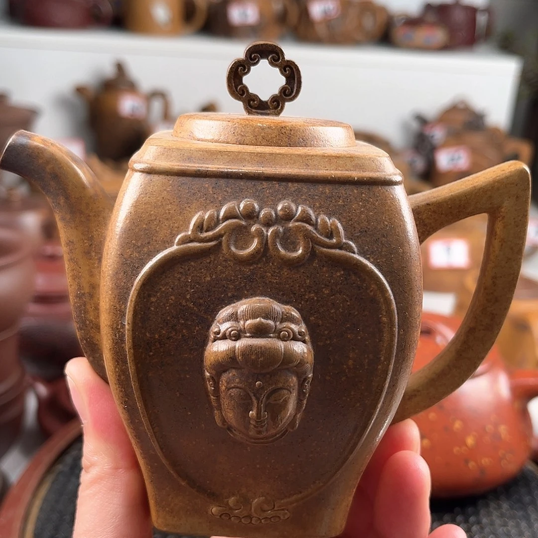 紫泥茶壶宜兴紫砂