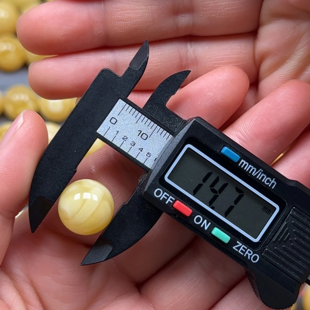 琥珀未镶嵌裸石蜜蜡单珠