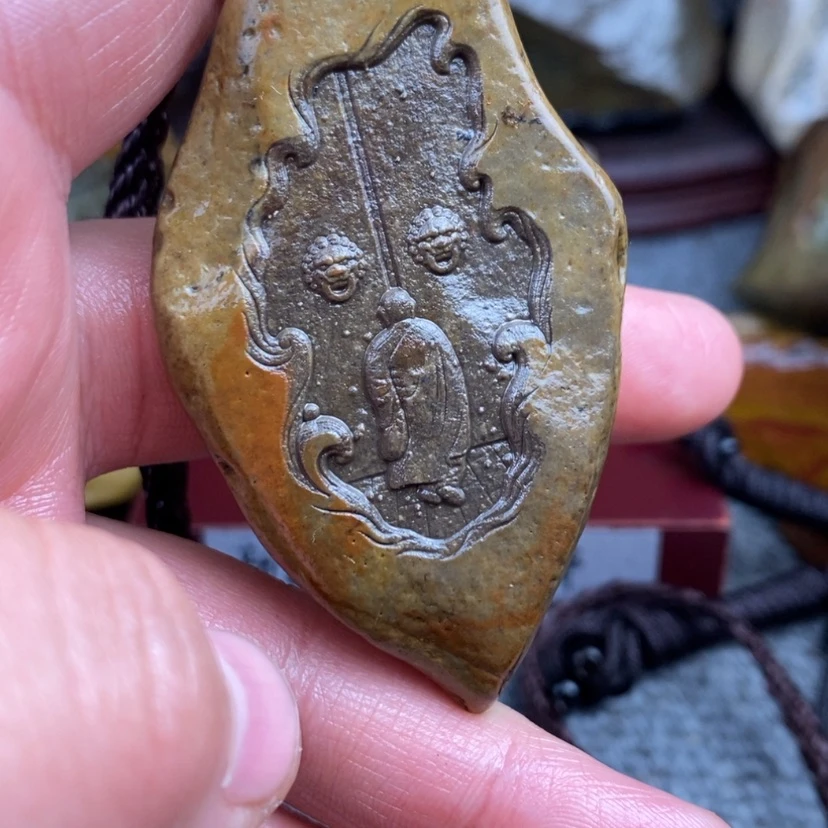 【闪购商品】原石雕刻手把件