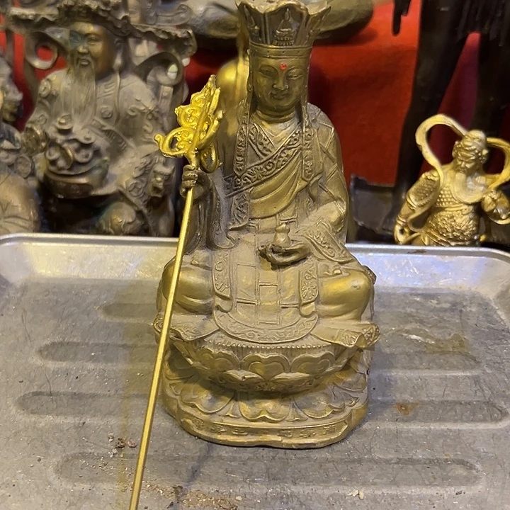 黄铜摆件，文房工艺品摆件