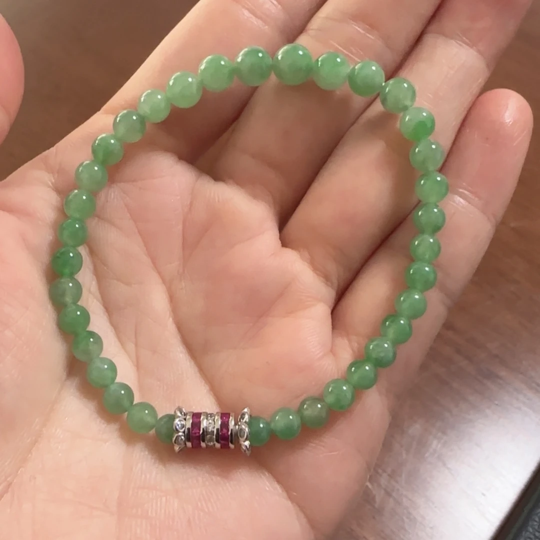 翡翠未镶嵌颈饰珠串