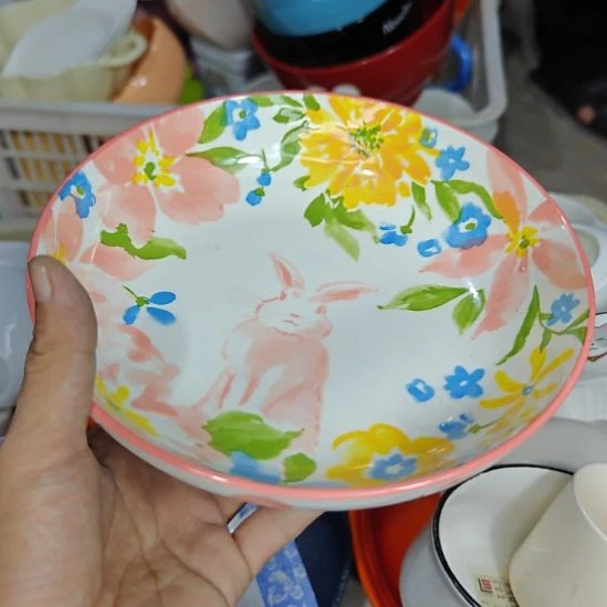 瓷片陶瓷杯碗盘微瑕介意慎拍