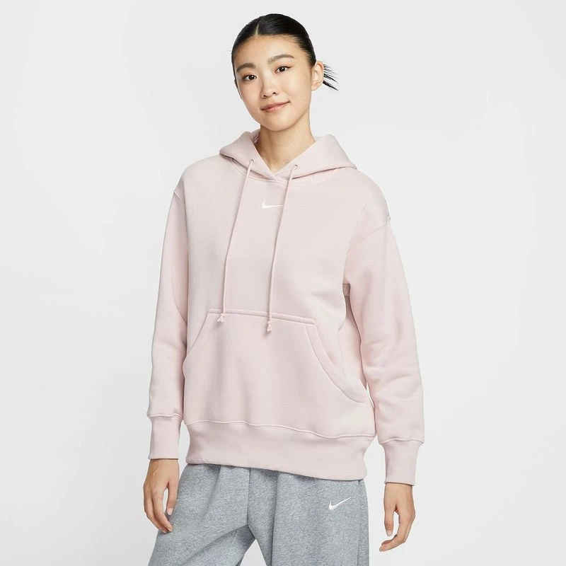耐克（NIKE）女子运动衫保暖长袖T恤套头连帽卫衣DQ5861-667