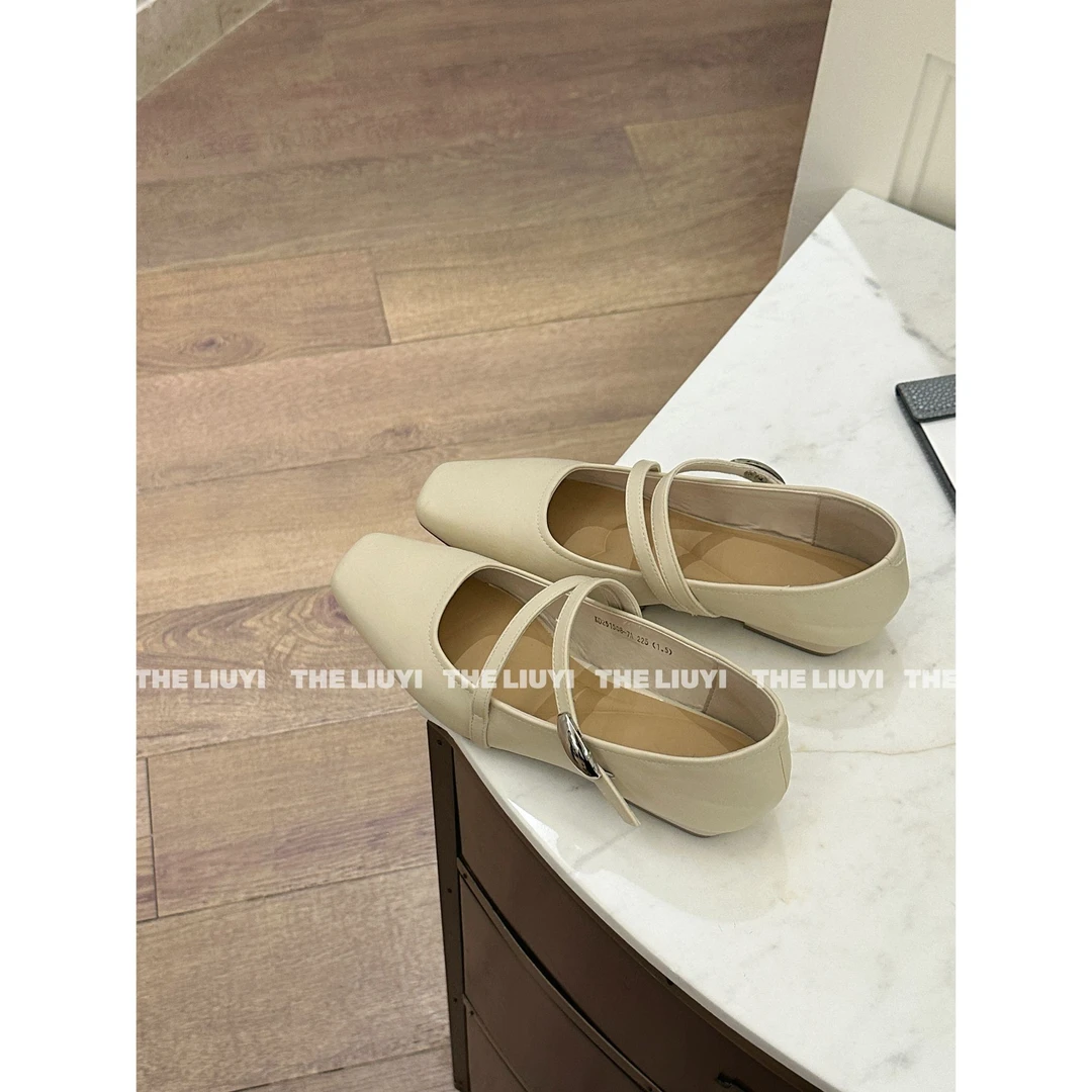 【LIUYI】方头软底小皮鞋2519