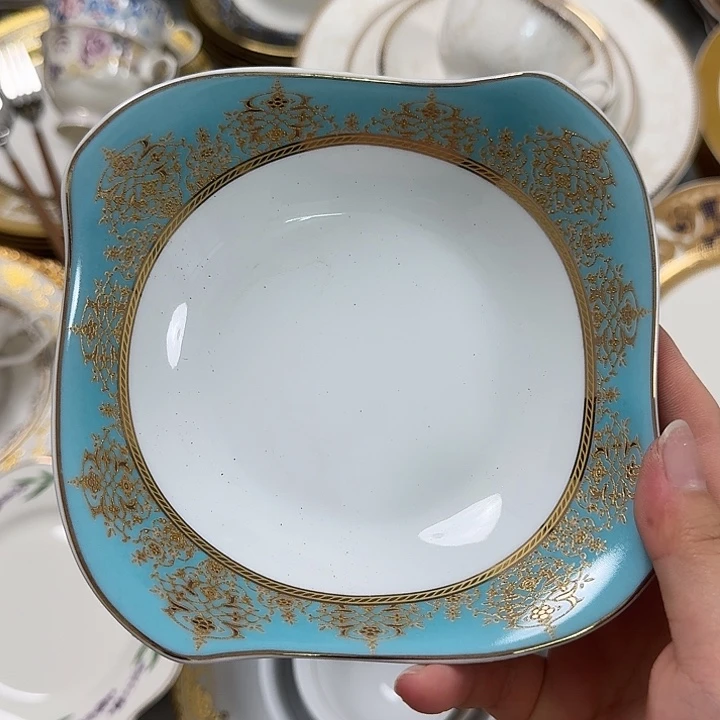 5.7英寸天蓝色味碟6个