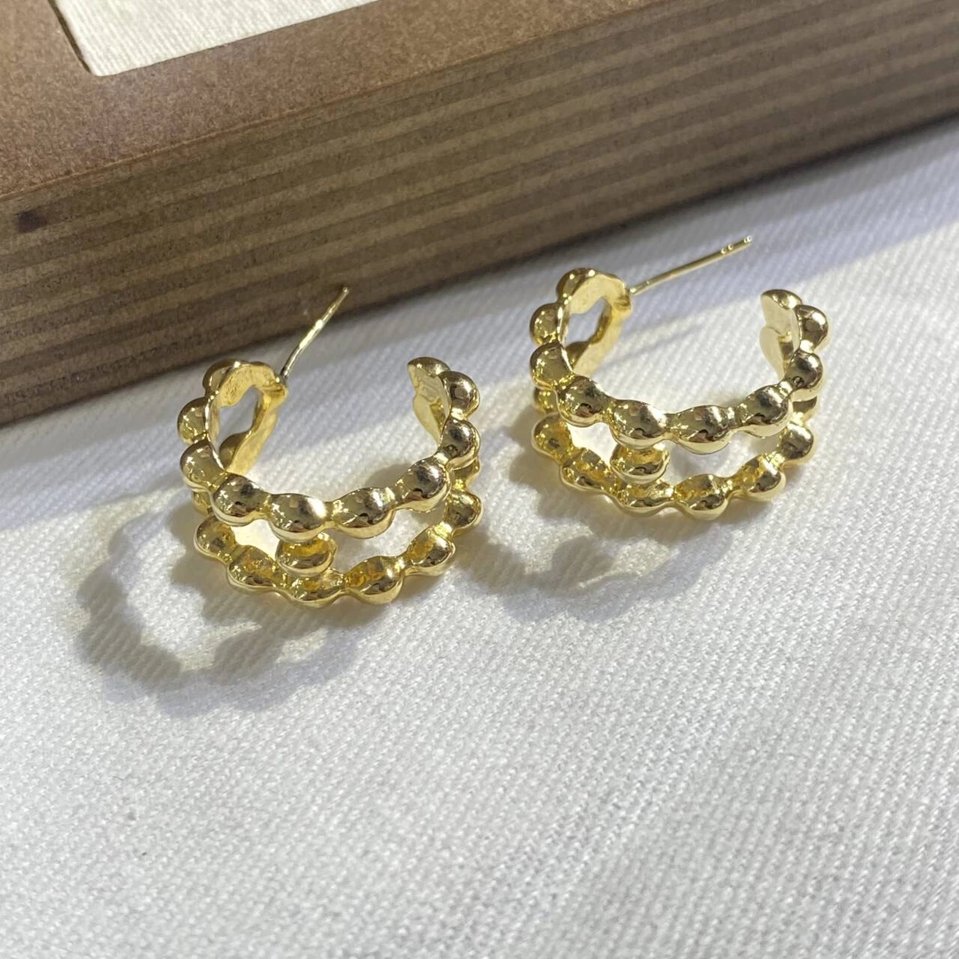 铜合金耳饰 百搭简约耳饰 D88