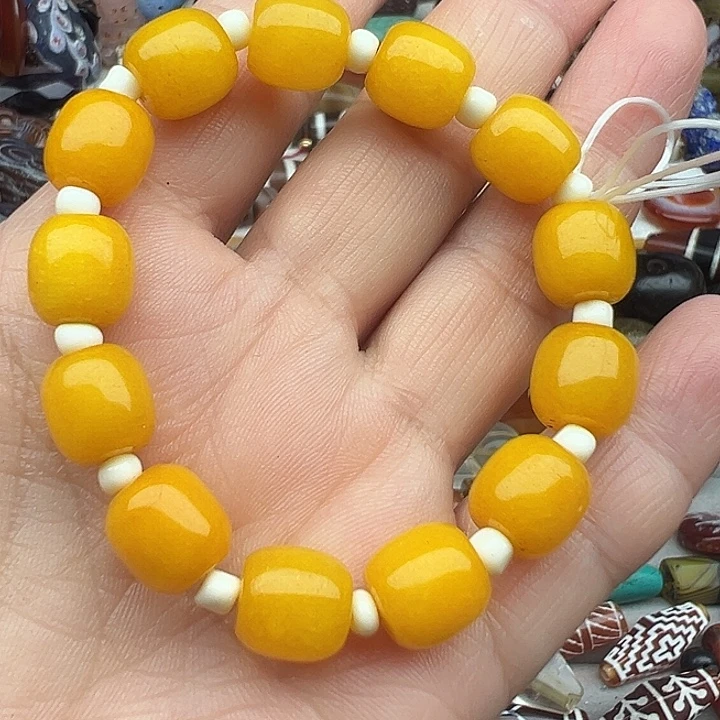 玛瑙/玉髓合金颈饰