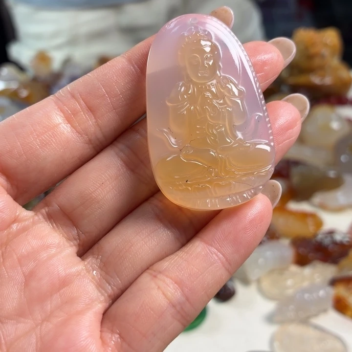 未镶嵌吊坠(不含链)玛瑙/玉髓