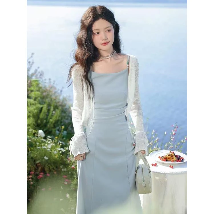 花姐推荐301-310温柔收腰显瘦连衣裙