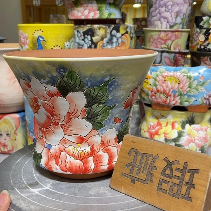 景德镇艺术手绘作品