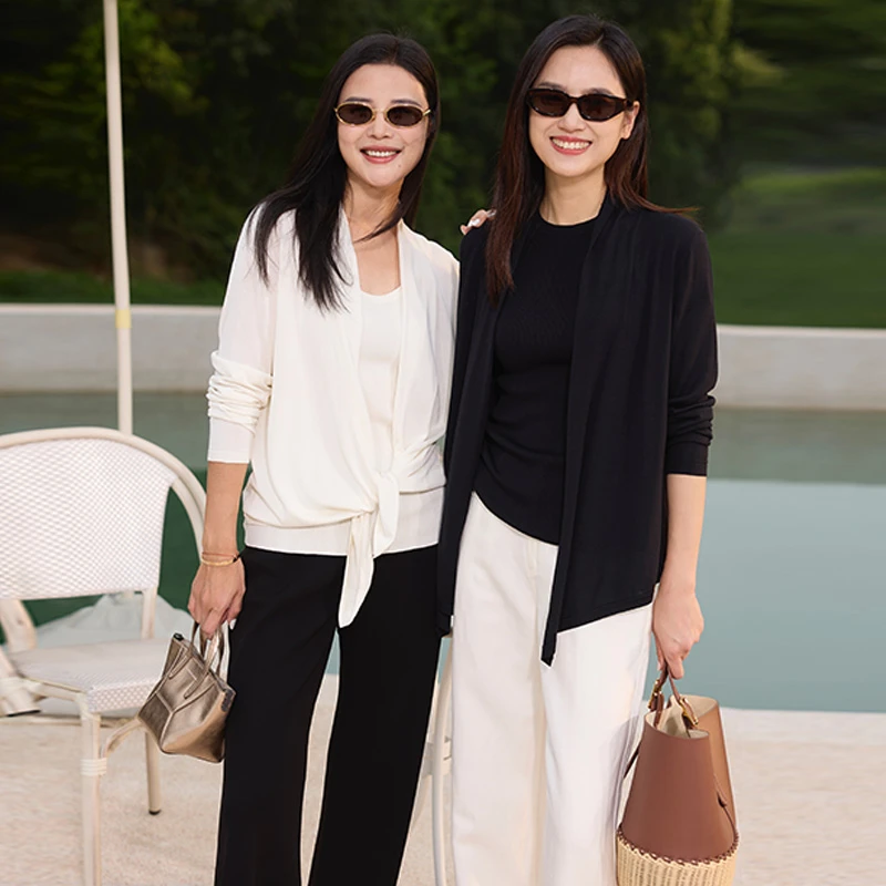 COLINWANG-悠然绅影系列|奢牌质感醋酸gala神裤西装裤