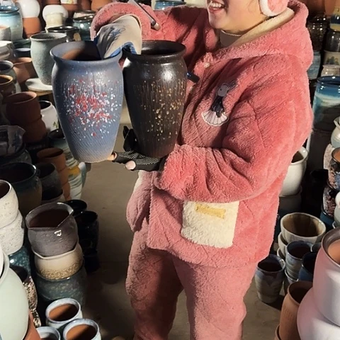 口14高25瑕疵盆子盆子