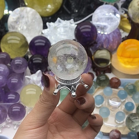 水晶珠宝半成品未镶嵌水晶7号