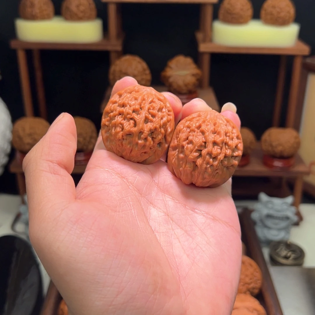 文玩核桃吊坠全品38莲花