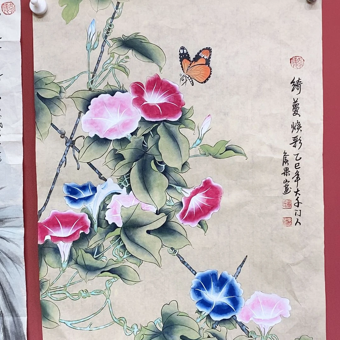 国画大风堂嫡传-侯果山老师作品路