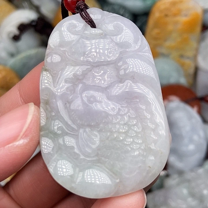 颈饰未镶嵌翡翠 翡翠