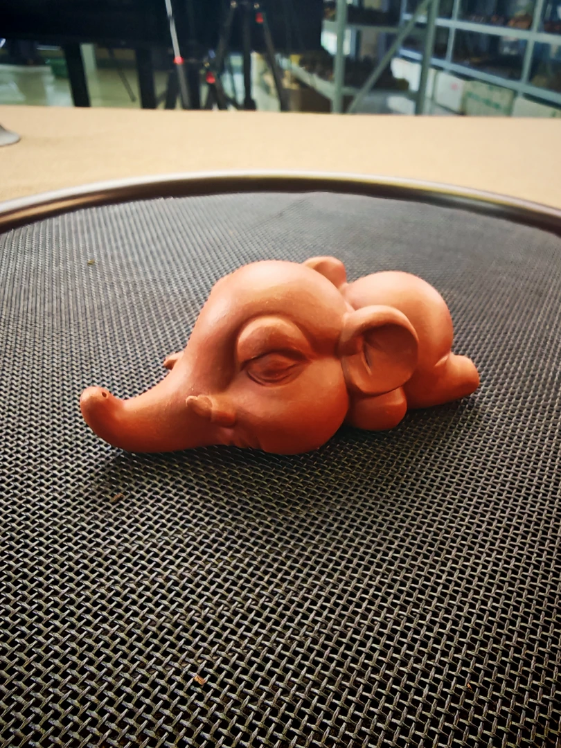 太平有象 宜兴紫砂茶宠手工制作