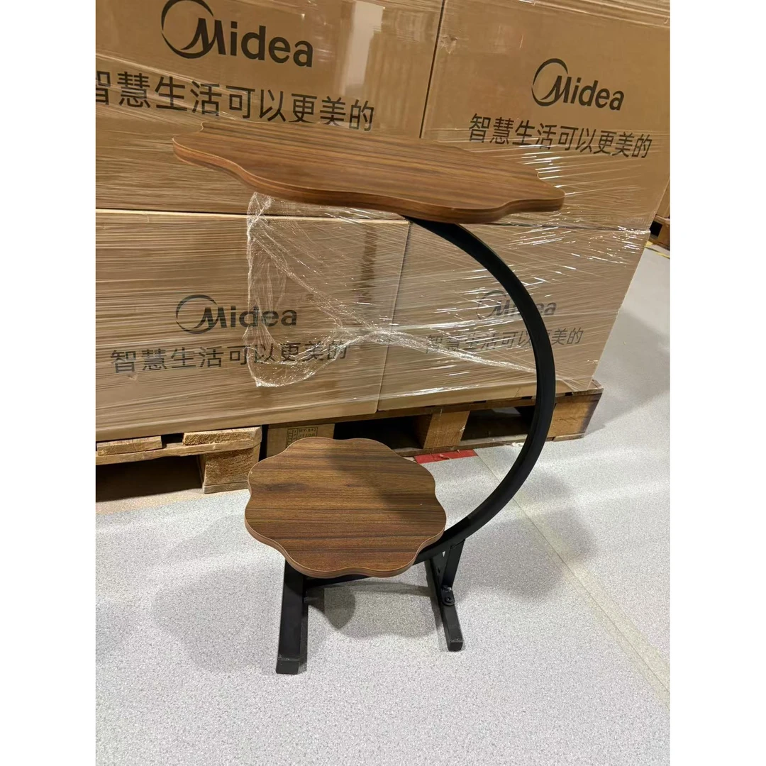 花瓣茶几家用客厅沙发轻奢简约边几卧室床头板式双层小茶桌GZG