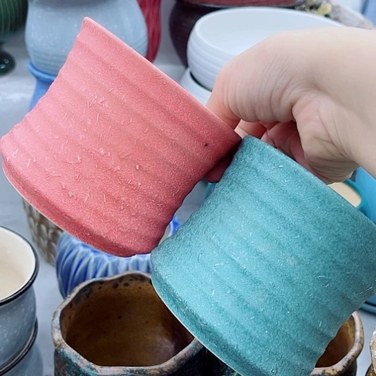 多肉多肉绿植陶瓷花盆9.9包邮，有空