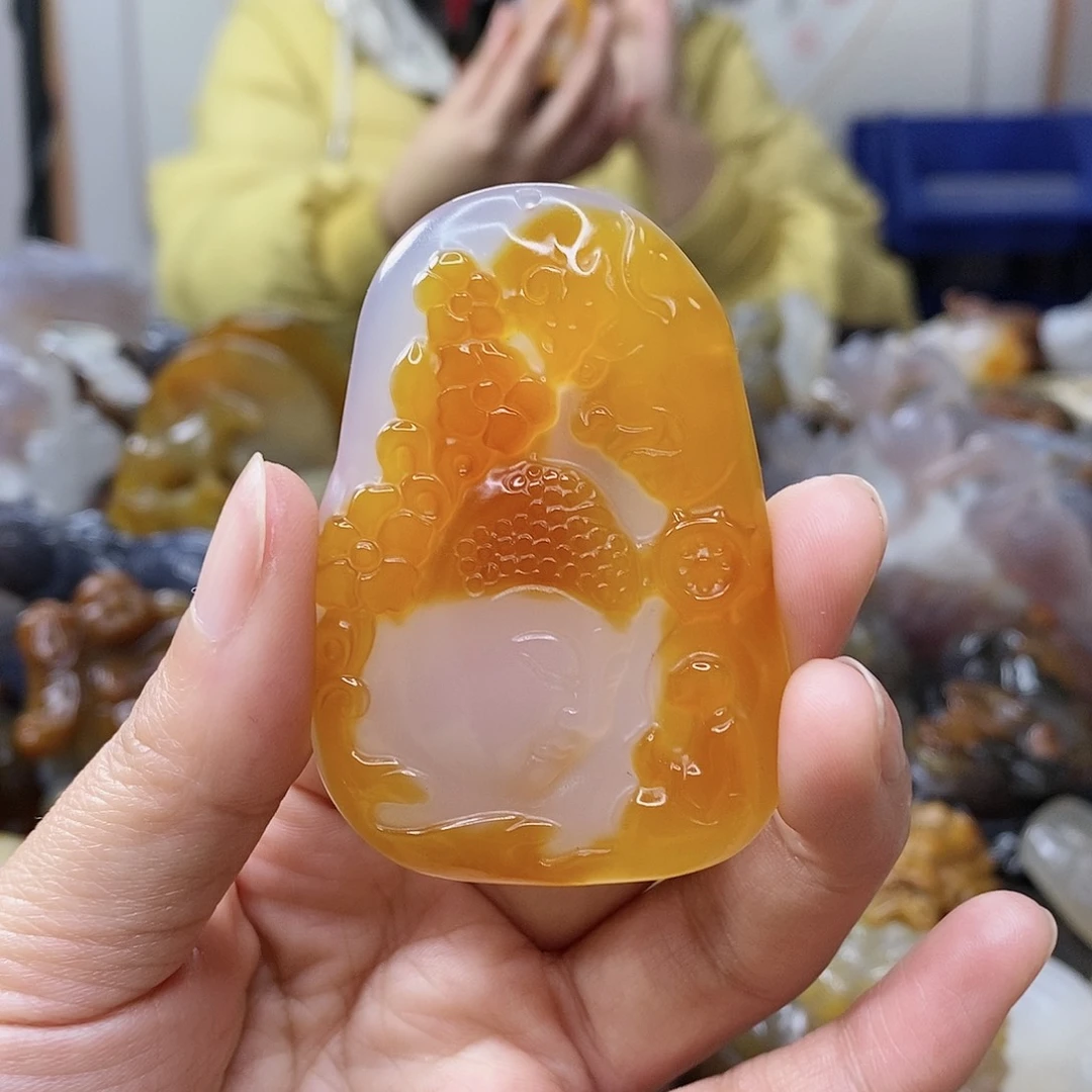 玛瑙/玉髓摆件未镶嵌