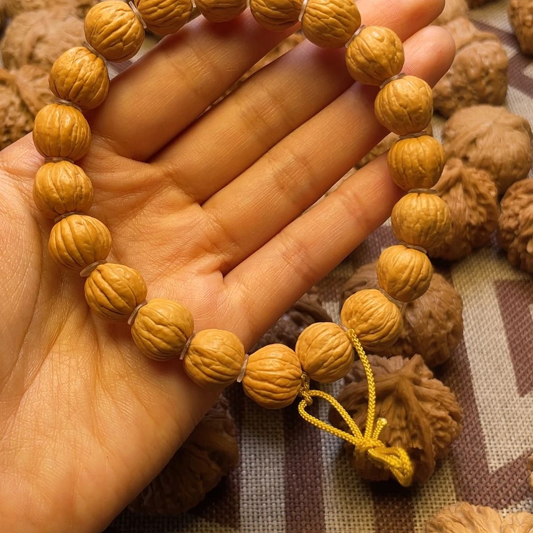 文玩核桃把件猴头手持