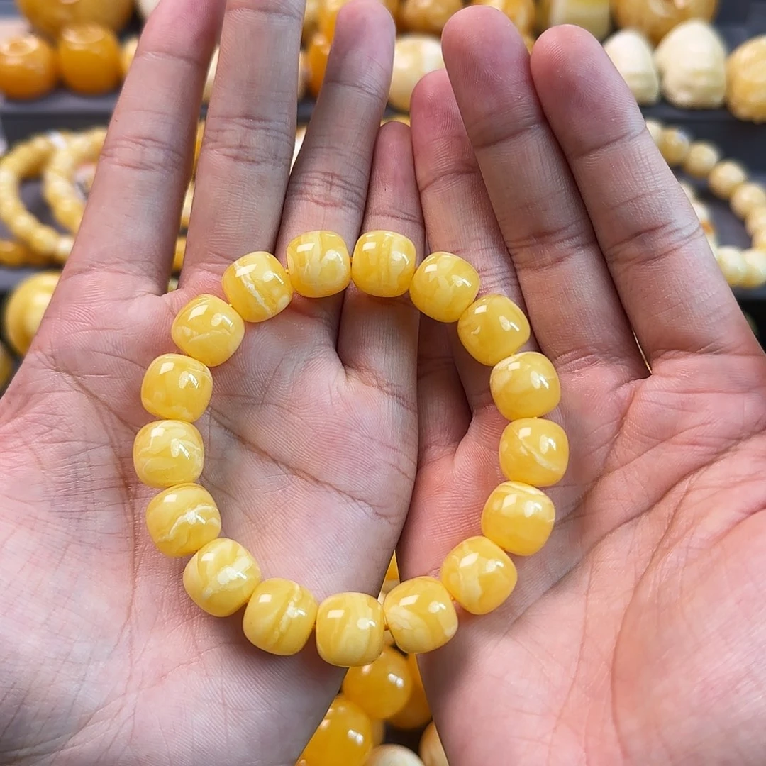 琥珀未镶嵌珠宝奇石13mm同料